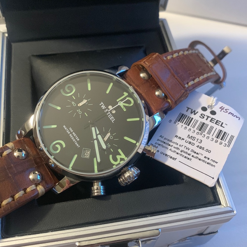TW steel MS13 45mm chronograph